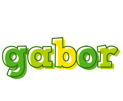 Gabor juice logo