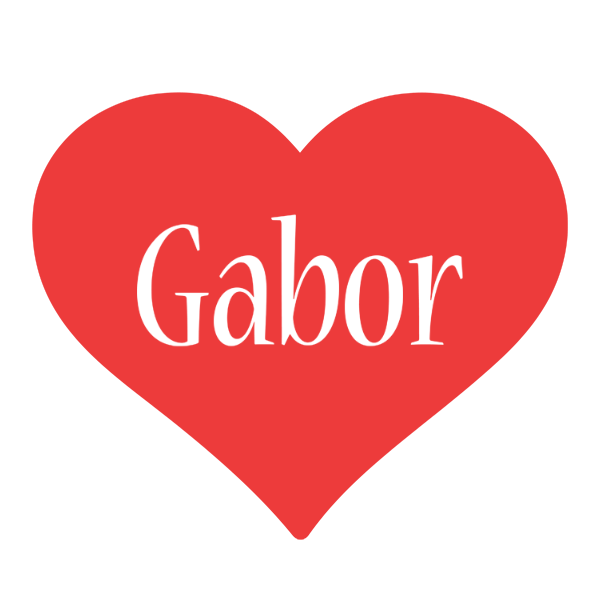 Gabor love logo