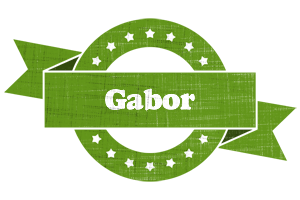 Gabor natural logo
