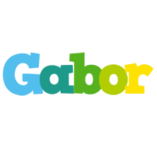 Gabor rainbows logo