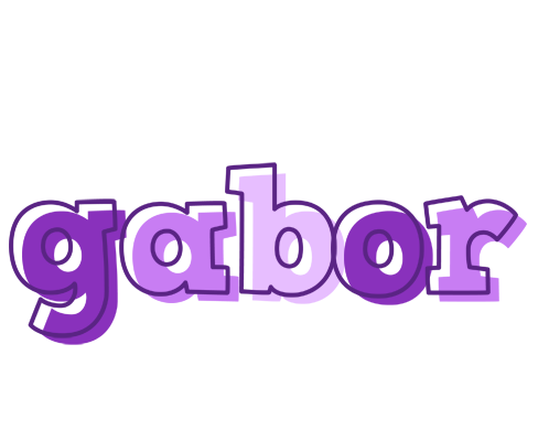 Gabor sensual logo