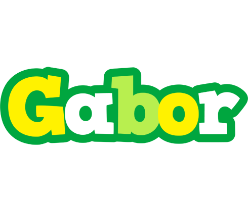 Gabor soccer logo
