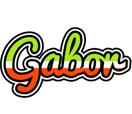 Gabor superfun logo