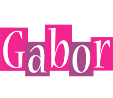 Gabor whine logo
