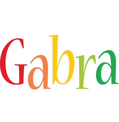 Gabra birthday logo