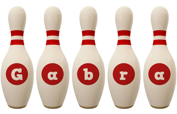 Gabra bowling-pin logo