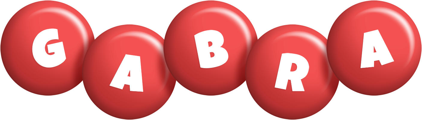Gabra candy-red logo