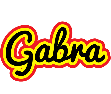 Gabra flaming logo