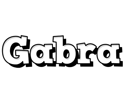 Gabra snowing logo