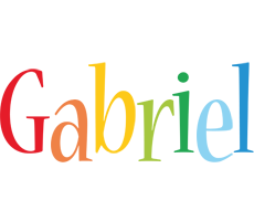 Gabriel birthday logo