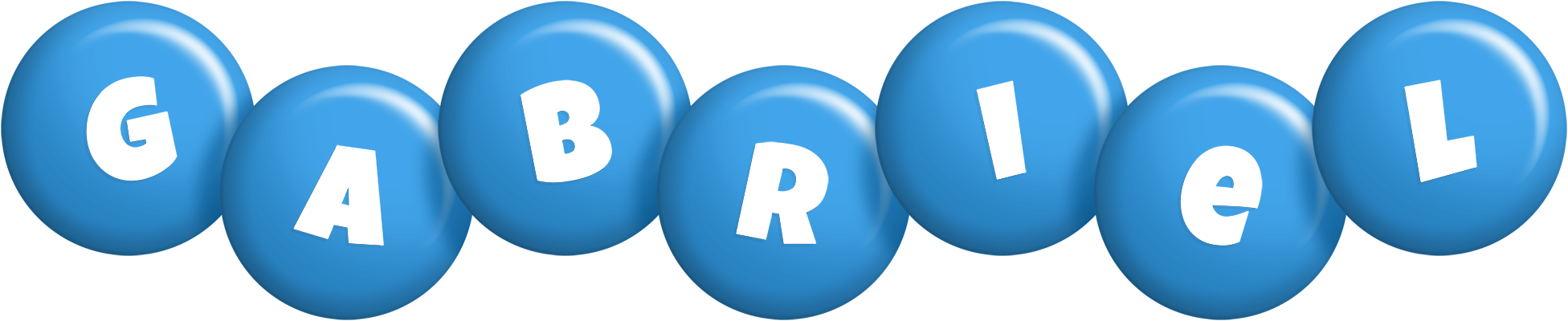 Gabriel candy-blue logo