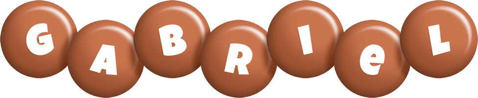 Gabriel candy-brown logo