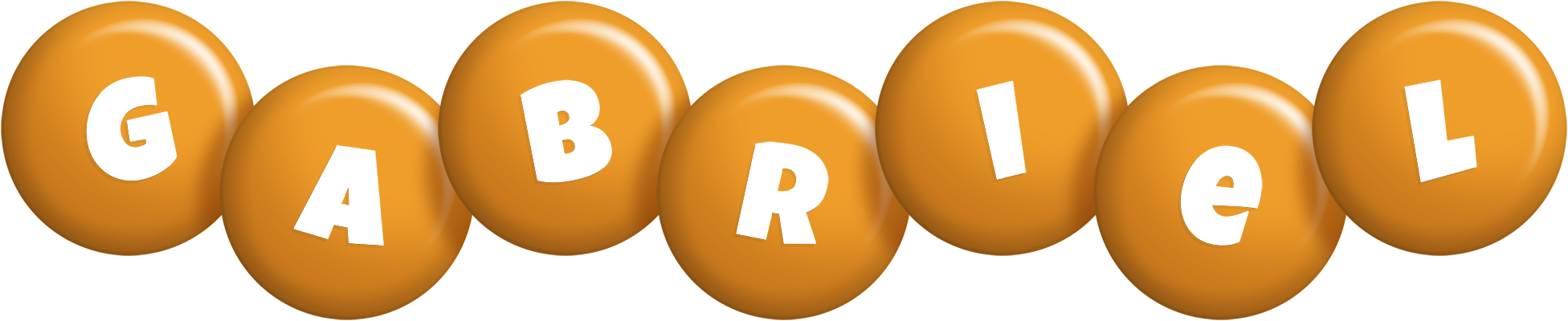 Gabriel candy-orange logo
