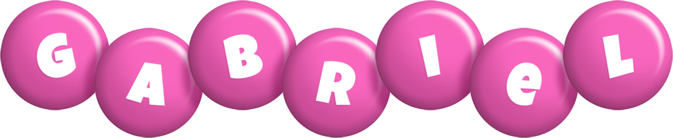 Gabriel candy-pink logo