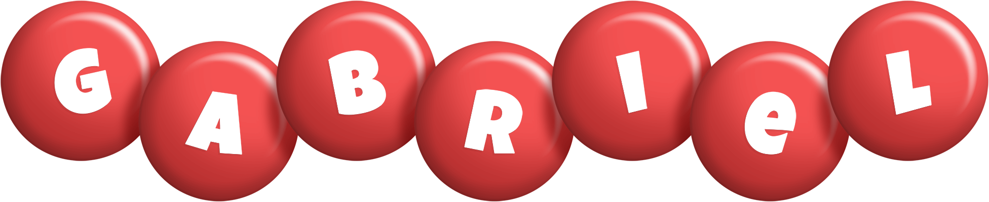 Gabriel candy-red logo