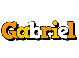 Gabriel cartoon logo