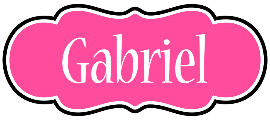 Gabriel invitation logo
