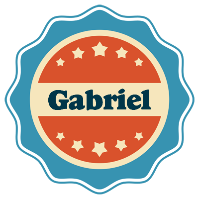 Gabriel labels logo