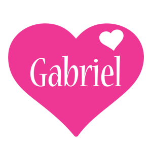 Gabriel love-heart logo