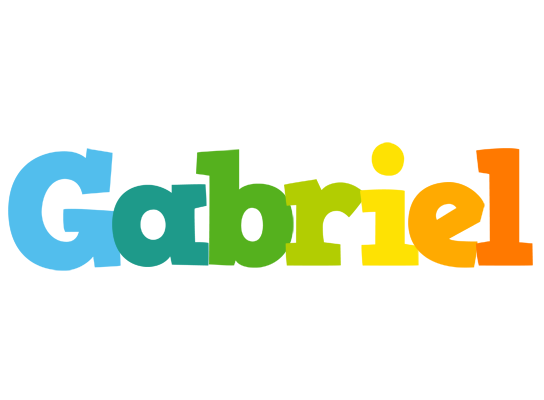 Gabriel rainbows logo