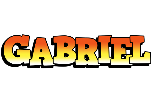 Gabriel sunset logo