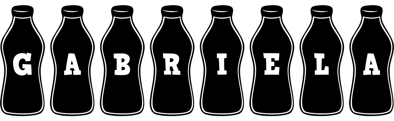 Gabriela bottle logo