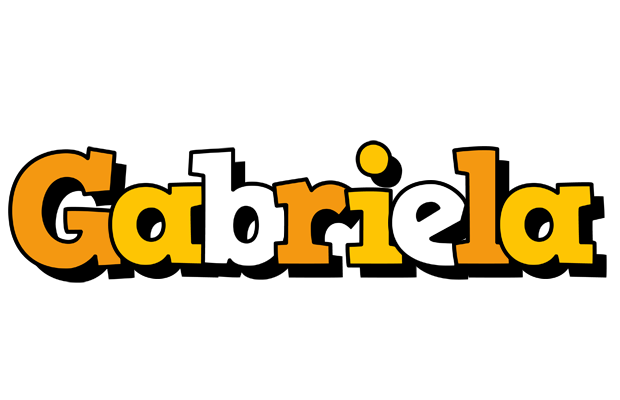 Gabriela cartoon logo