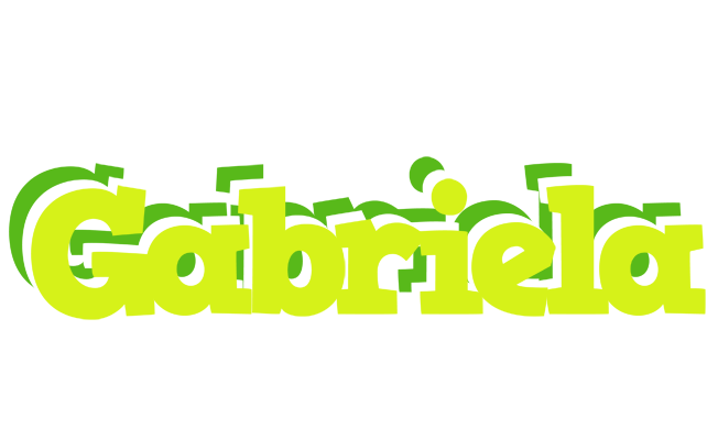 Gabriela citrus logo