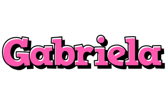 Gabriela girlish logo