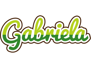 Gabriela golfing logo