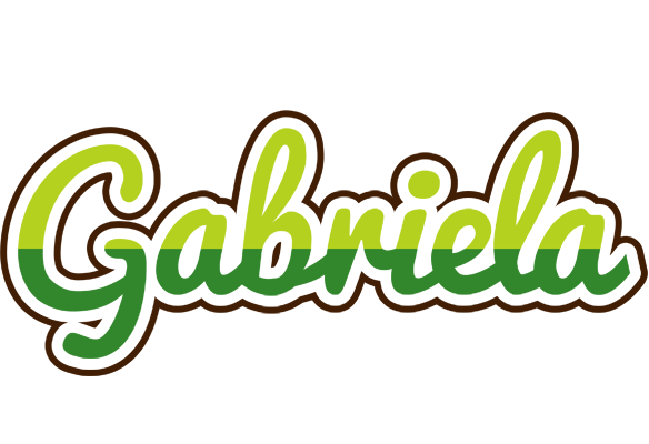 Gabriela golfing logo