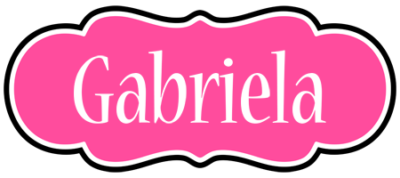 Gabriela invitation logo