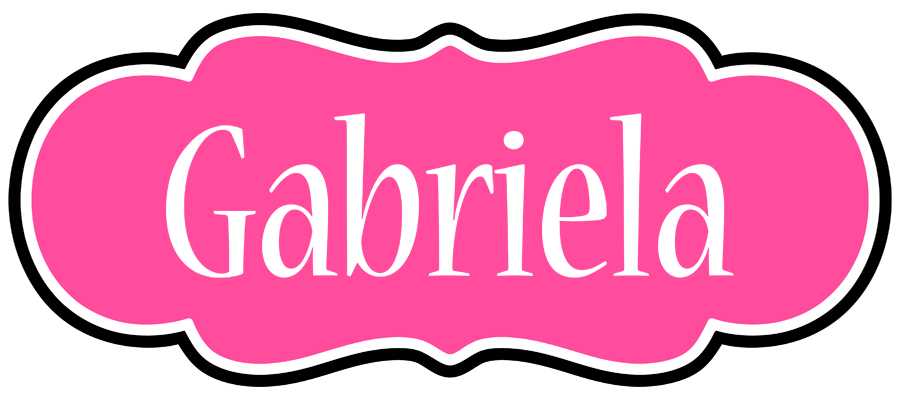 Gabriela invitation logo