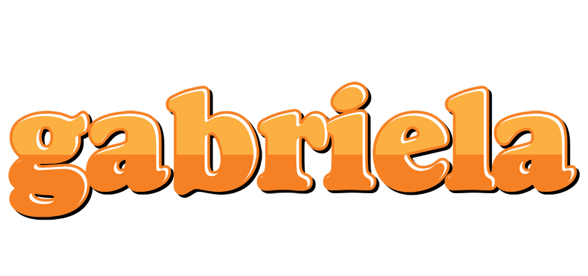 Gabriela orange logo