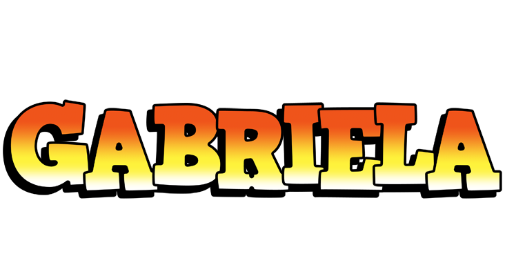 Gabriela sunset logo