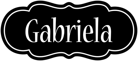 Gabriela welcome logo