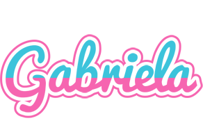 Gabriela woman logo