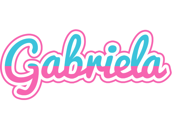Gabriela woman logo