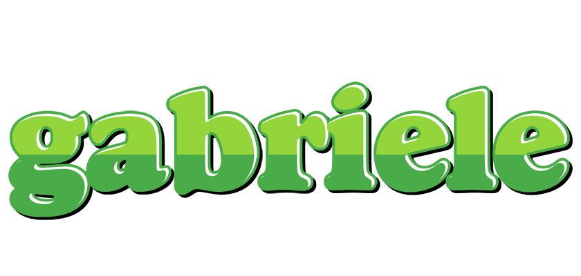 Gabriele apple logo