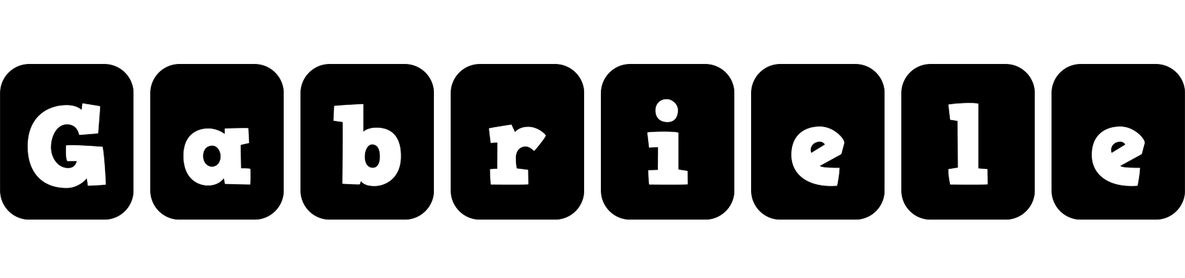 Gabriele box logo