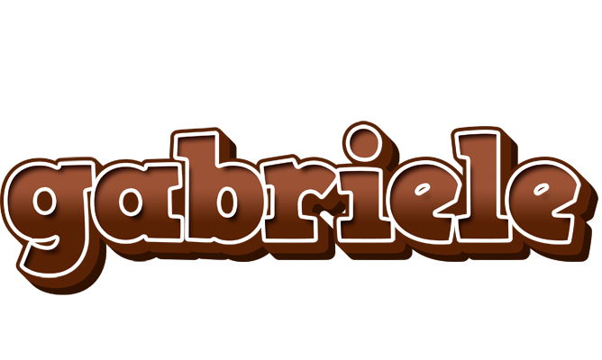 Gabriele brownie logo