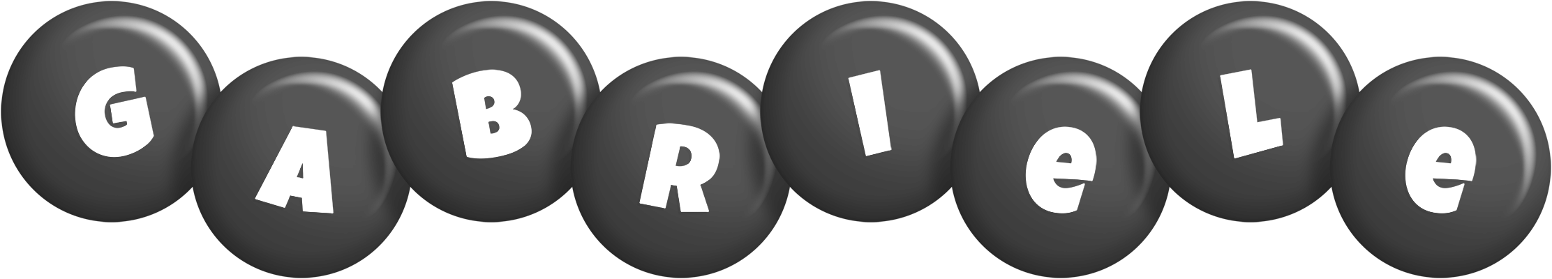 Gabriele candy-black logo
