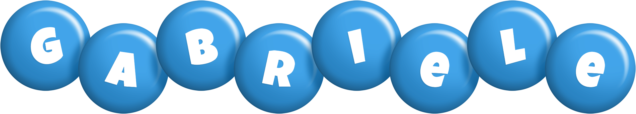 Gabriele candy-blue logo