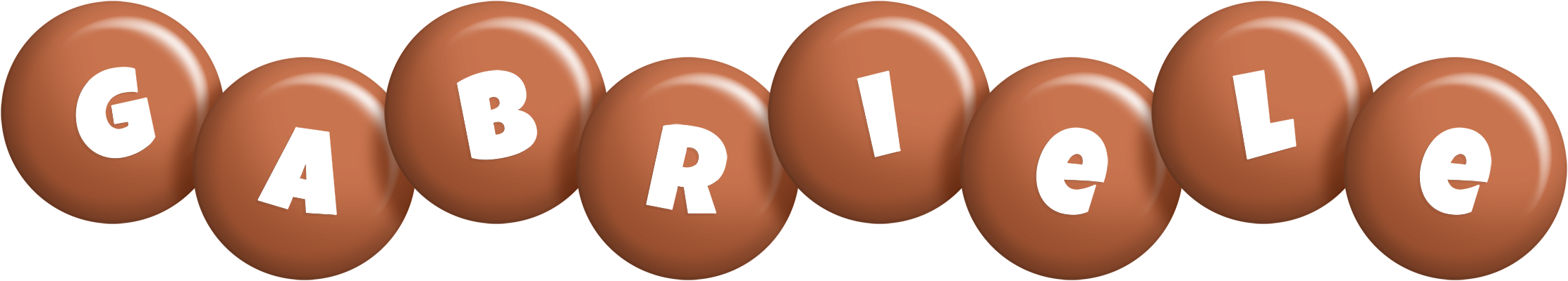 Gabriele candy-brown logo