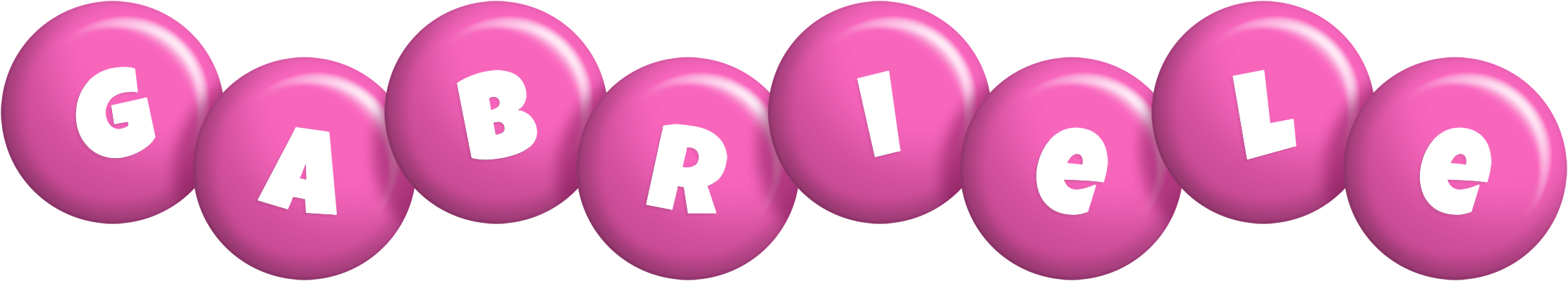 Gabriele candy-pink logo
