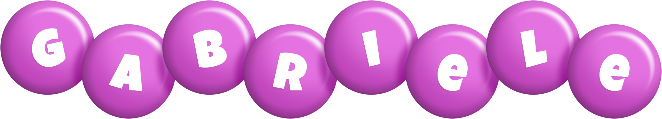 Gabriele candy-purple logo
