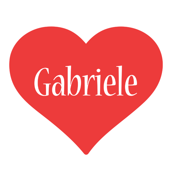 Gabriele love logo