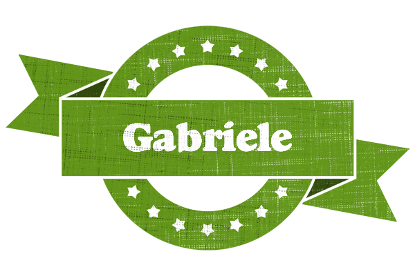 Gabriele natural logo