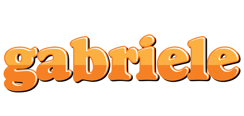 Gabriele orange logo