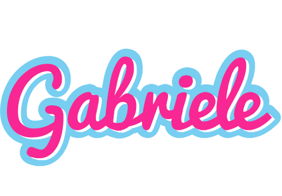 Gabriele popstar logo